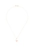Main View - Click To Enlarge - SYDNEY EVAN - Colourblock enamel butterfly 14k yellow gold pendant necklace