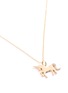 Detail View - Click To Enlarge - SYDNEY EVAN - Unicorn 14k gold pendant necklace
