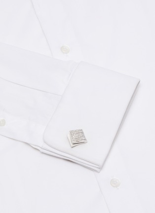Figure View - Click To Enlarge - LANVIN - Folded cufflinks