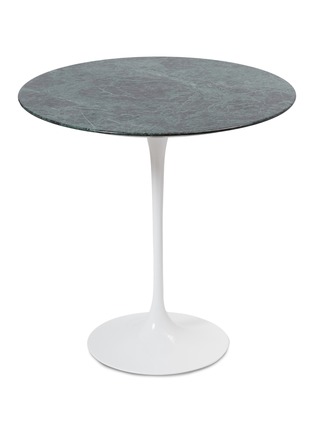 Main View - Click To Enlarge - KNOLL - Saarinen 20'' side table – Verde Alpi Marble