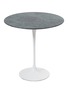 Main View - Click To Enlarge - KNOLL - Saarinen 20'' side table – Verde Alpi Marble