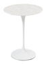 Main View - Click To Enlarge - KNOLL - Saarinen 16'' side table – Statuarietto Marble