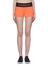 Main View - Click To Enlarge - CALVIN KLEIN PERFORMANCE - Logo jacquard waistband track shorts