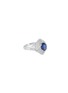 Main View - Click To Enlarge - LC COLLECTION JEWELLERY - Diamond sapphire platinum ring