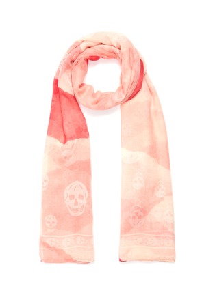 Main View - Click To Enlarge - ALEXANDER MCQUEEN - SI Torn Roses scarf