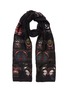 Main View - Click To Enlarge - ALEXANDER MCQUEEN - Glitched Butterfly silk blend scarf