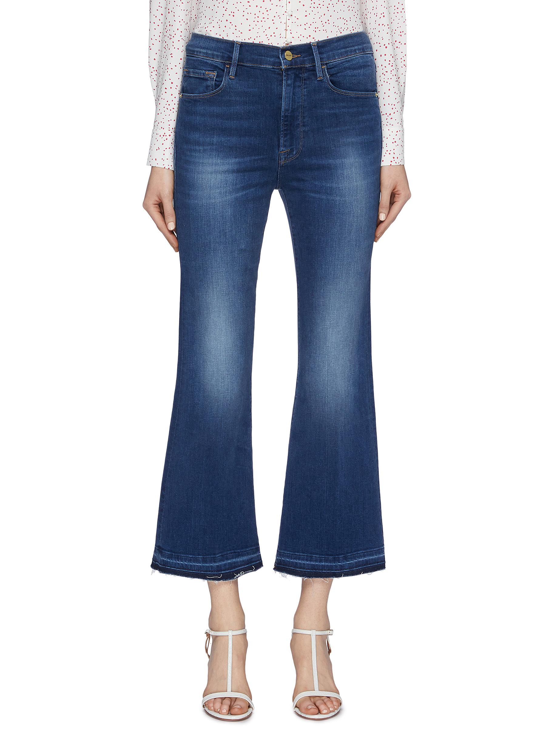 Le Crop Flare jeans by Frame Denim