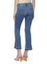 Back View - Click To Enlarge - FRAME - 'Le Crop Mini Boot' let-out cuff flared jeans