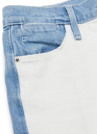  - FRAME - 'Le High Straight' colourblock jeans