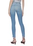 Back View - Click To Enlarge - FRAME - 'Le Skinny De Jeanne' distressed cuff jeans