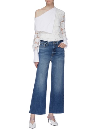 Figure View - Click To Enlarge - FRAME - 'Le California' wide leg jeans