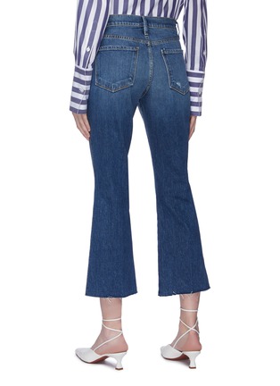 Back View - Click To Enlarge - FRAME - 'Le Sylvie' cropped bootcut jeans