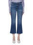 Main View - Click To Enlarge - FRAME - 'Le Sylvie' cropped bootcut jeans