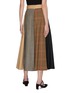 Back View - Click To Enlarge - BARENA - 'Assolo' belted patchwork skirt