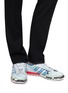Figure View - Click To Enlarge - ADIDAS X RAF SIMONS - 'Micropacer Stan Smith' 3-Stripes leather sneakers