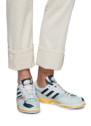 Figure View - Click To Enlarge - ADIDAS X RAF SIMONS - 'Torsion Stan Smith' 3-Stripes leather sneakers