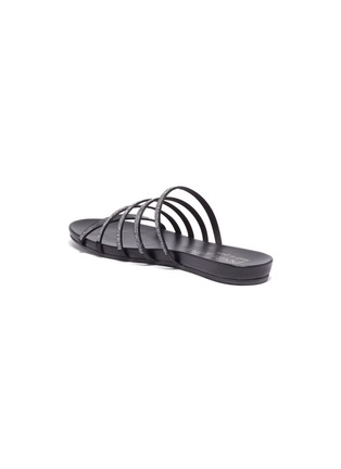  - PEDRO GARCIA  - 'Gala' Swarovski crystal strappy satin sandals