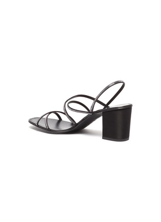  - PEDRO GARCIA  - 'Xady' Swarovski crystal strappy satin sandals
