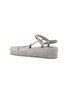  - PEDRO GARCIA  - 'Love' Swarovski crystal strap platform sandals
