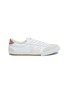 Main View - Click To Enlarge - VEJA - 'Volley' suede panel organic canvas sneakers