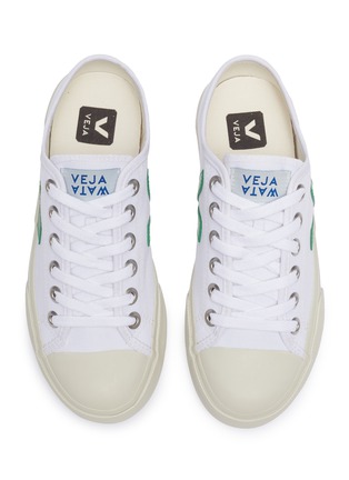 Detail View - Click To Enlarge - VEJA - 'Wata' organic cotton canvas sneakers