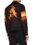 Back View - Click To Enlarge - NEIL BARRETT - Reversible flame print bomber jacket