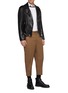 Figure View - Click To Enlarge - NEIL BARRETT - Tapered twill pants