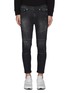 Main View - Click To Enlarge - NEIL BARRETT - Ribbed panel washed skinny jeans