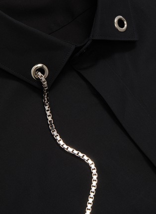  - NEIL BARRETT - Chain collar shirt