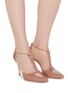 Figure View - Click To Enlarge - GIANVITO ROSSI - Toggle strap leather d'Orsay pumps