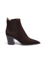 Main View - Click To Enlarge - GIANVITO ROSSI - Suede Chelsea boots