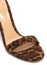 Detail View - Click To Enlarge - GIANVITO ROSSI - 'Portofino 85' leopard print suede sandals