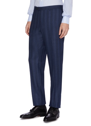 Detail View - Click To Enlarge - ISAIA - 'Gregory' stripe wool suit