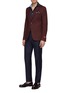 Figure View - Click To Enlarge - ISAIA - 'Cortina' silk-cashmere knit blazer