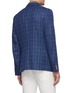 Back View - Click To Enlarge - ISAIA - 'Cortina' check wool-cashmere tweed blazer