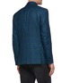 Back View - Click To Enlarge - ISAIA - 'Gregory' tartan plaid cashmere blazer