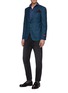 Figure View - Click To Enlarge - ISAIA - 'Gregory' tartan plaid cashmere blazer