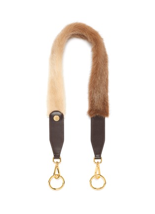 Main View - Click To Enlarge - SIMONETTA RAVIZZA - 'Tracolla' mink fur shoulder strap
