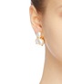 Figure View - Click To Enlarge - KENNETH JAY LANE - Faux pearl drop clip earrings