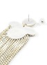 Detail View - Click To Enlarge - KENNETH JAY LANE - Glass crystal fringe drop earrings