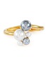 Main View - Click To Enlarge - KENNETH JAY LANE - Glass pearl cluster bangle