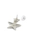Detail View - Click To Enlarge - KENNETH JAY LANE - Glass crystal star drop earrings