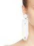 Figure View - Click To Enlarge - KENNETH JAY LANE - Bead waterfall clip earrings