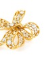 Detail View - Click To Enlarge - KENNETH JAY LANE - Glass crystal cutout bow brooch