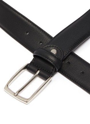 Detail View - Click To Enlarge - ISAIA - Calfskin leather belt