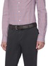 Figure View - Click To Enlarge - ISAIA - Calfskin leather belt