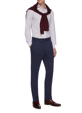 Figure View - Click To Enlarge - ISAIA - Jersey stretch suiting pants