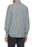 Back View - Click To Enlarge - ISAIA - 'Milano' gingham check shirt