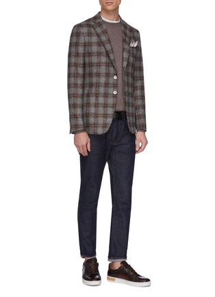 Figure View - Click To Enlarge - ISAIA - Cashmere-silk sweater