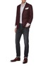 Figure View - Click To Enlarge - ISAIA - Milano stripe cotton shirt